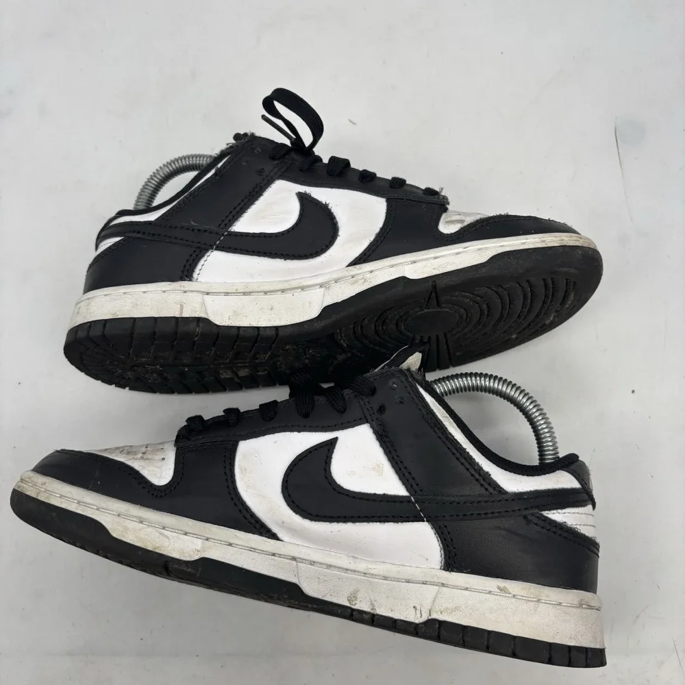 Nike Dunk Low Panda Shoes Womens 7.5 Black White Athletic Sneaker DD1503-101